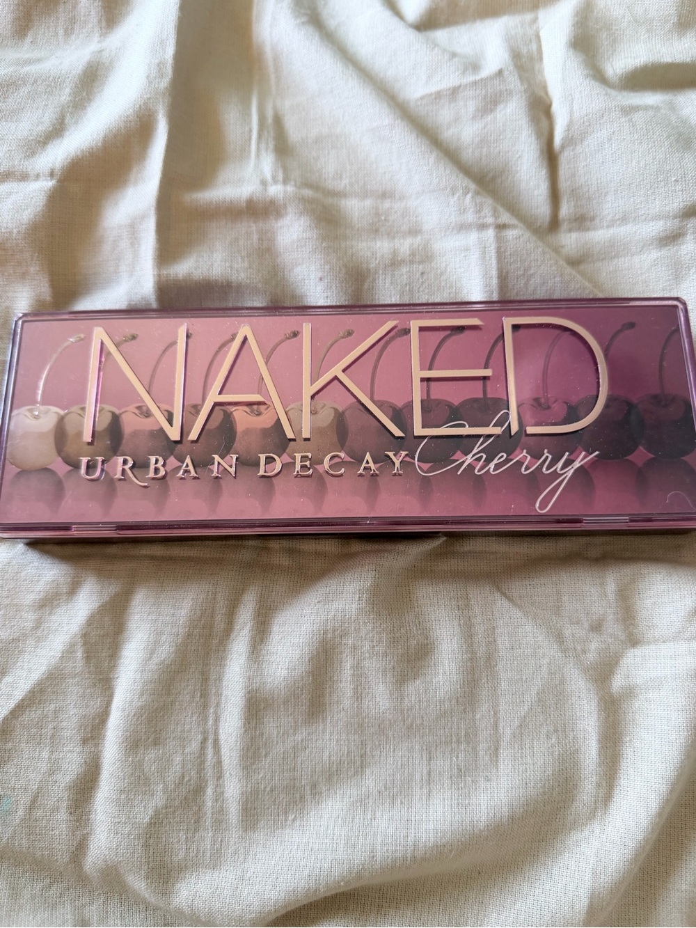 Urban Decay Naked Cherry Eyeshadow Palette + Dual-Ended Brush